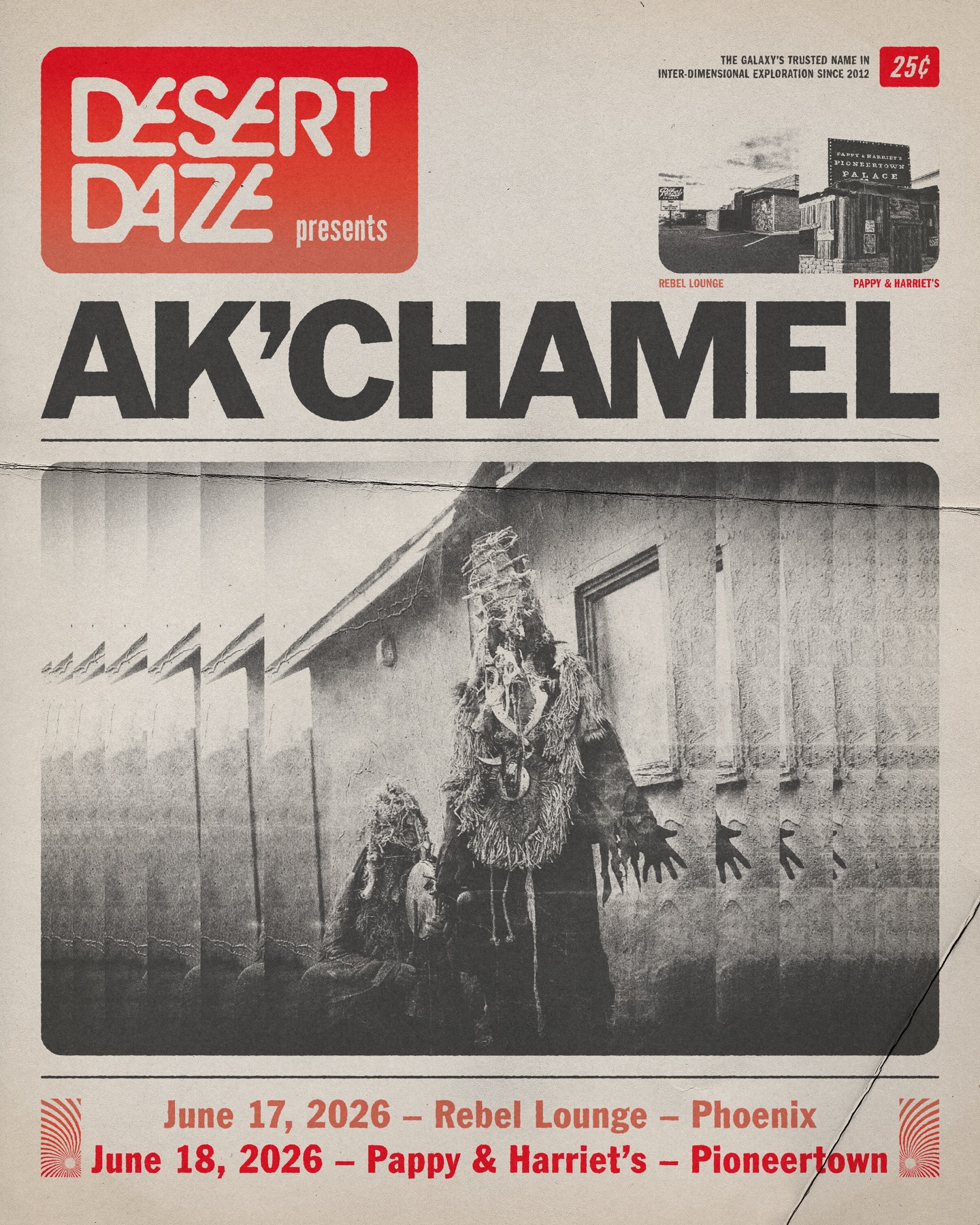 Ak'chamel Tour Poster 2026